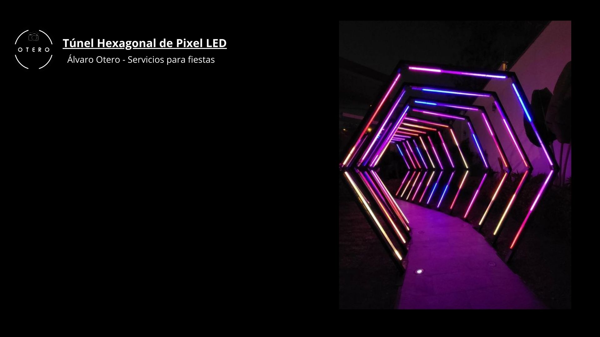 ¡Transforma tu Evento con el Túnel Hexagonal de Pixel LED!
